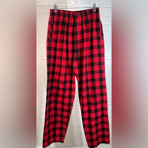 Boxercraft flannel buffalo pants red & black style BM6624 size Medium